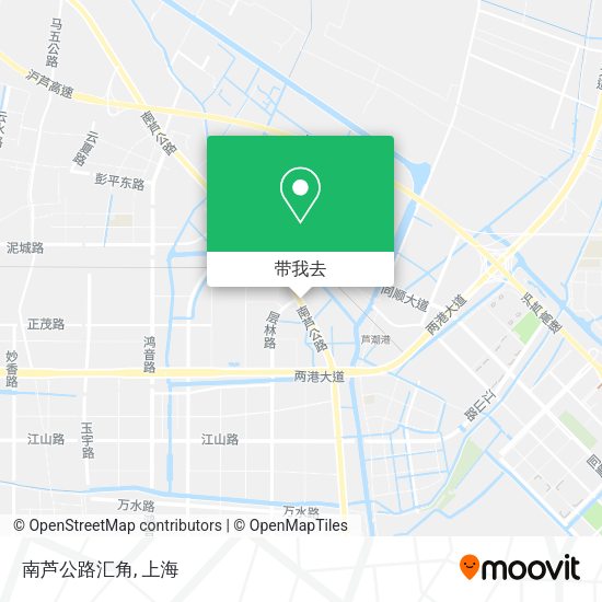 南芦公路汇角地图