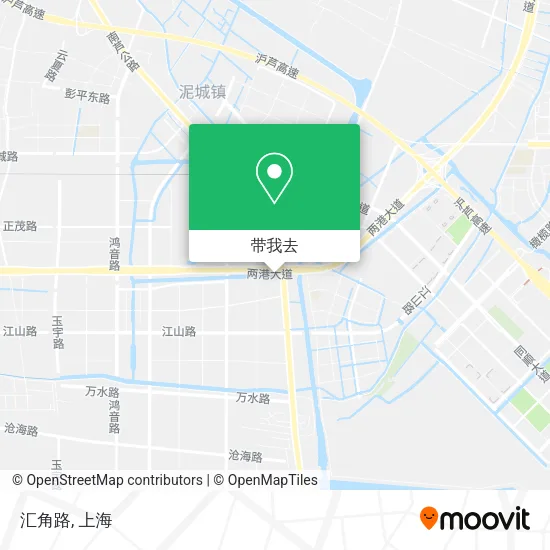 汇角路地图