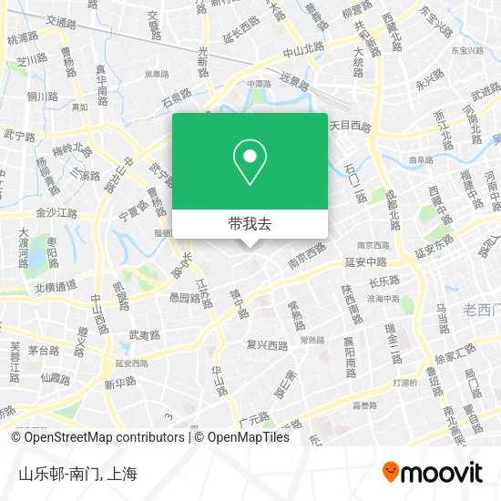 山乐邨-南门地图