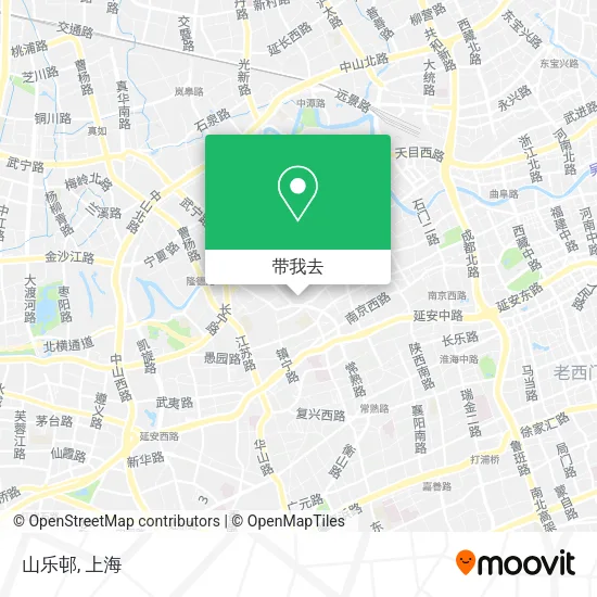 山乐邨地图
