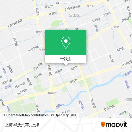上海华沃汽车地图