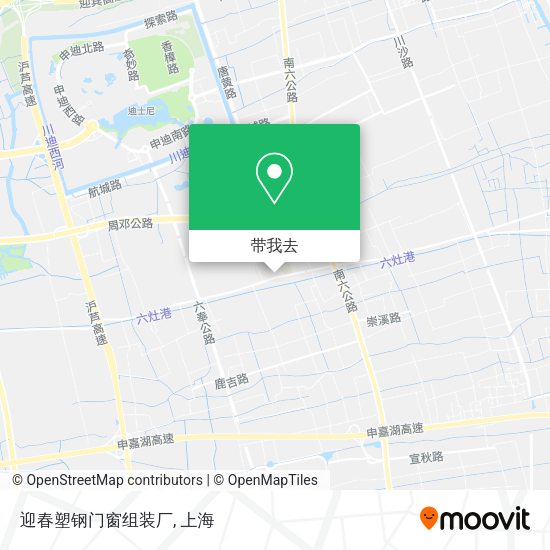 迎春塑钢门窗组装厂地图