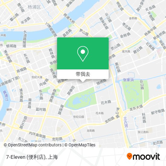 7-Eleven (便利店)地图