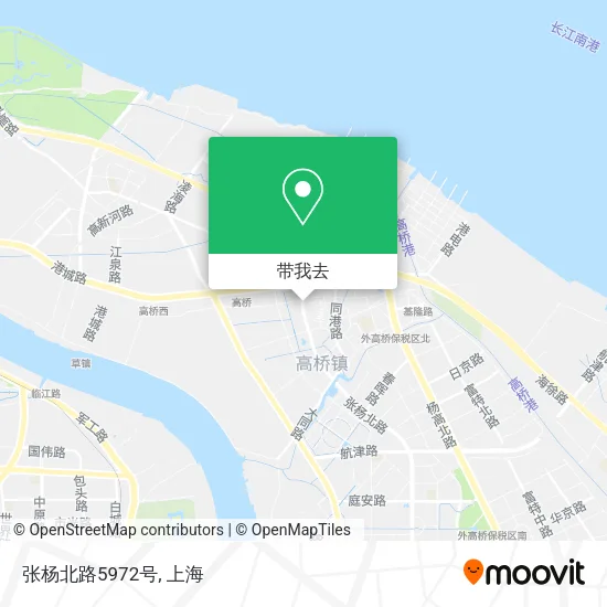 张杨北路5972号地图