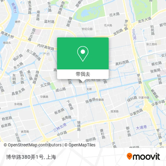 博华路380弄1号地图