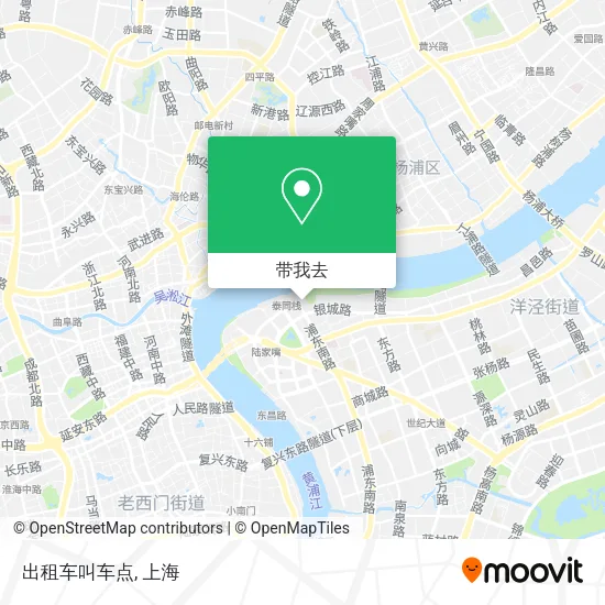 出租车叫车点地图