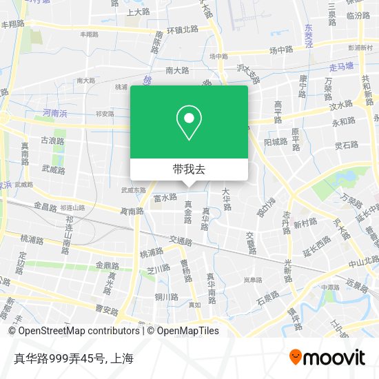 真华路999弄45号地图