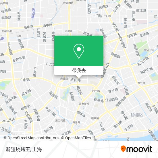 新彊烧烤王地图