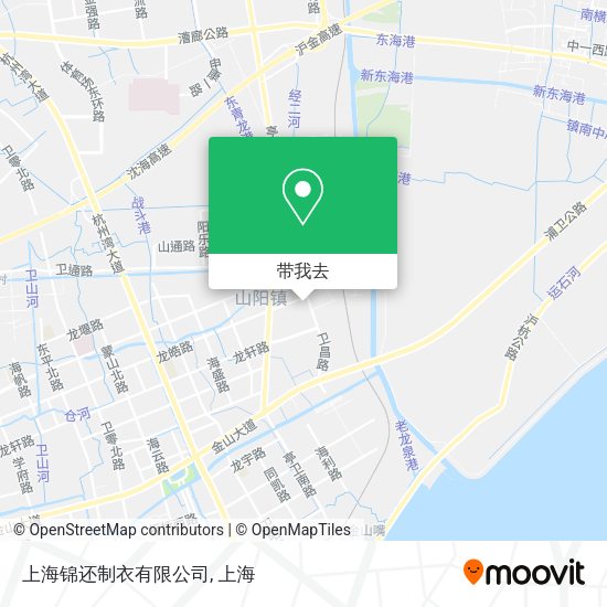 上海锦还制衣有限公司地图