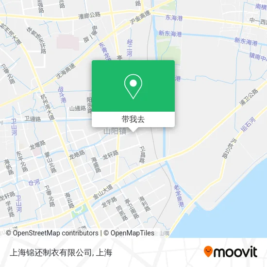 上海锦还制衣有限公司地图