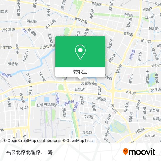 福泉北路北翟路地图