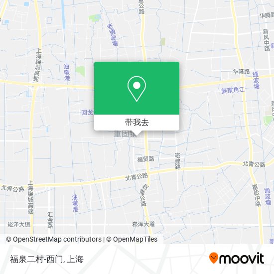 福泉二村-西门地图