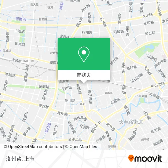 潮州路地图