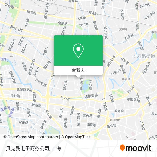 贝克曼电子商务公司地图