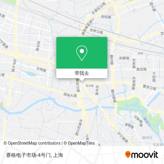 赛格电子市场-4号门地图