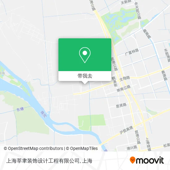 上海莘聿装饰设计工程有限公司地图