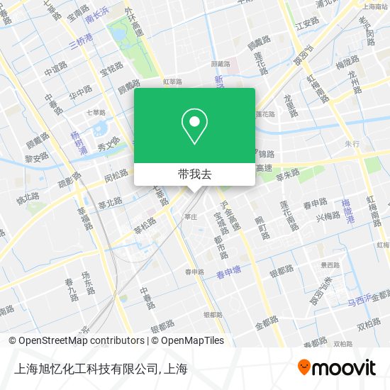 上海旭忆化工科技有限公司地图