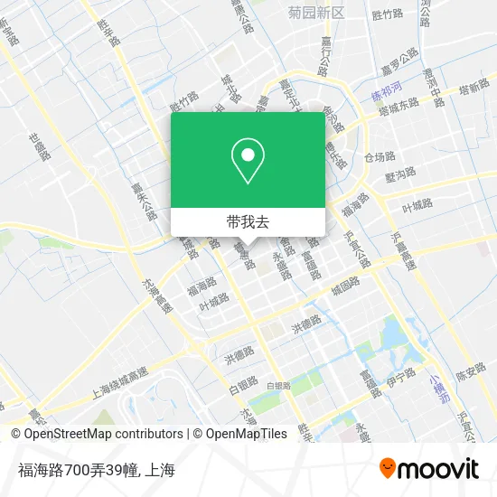 福海路700弄39幢地图
