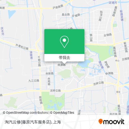 淘汽云修(藤原汽车服务店)地图