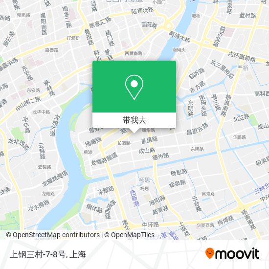 上钢三村-7-8号地图
