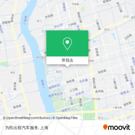 为民出租汽车服务地图