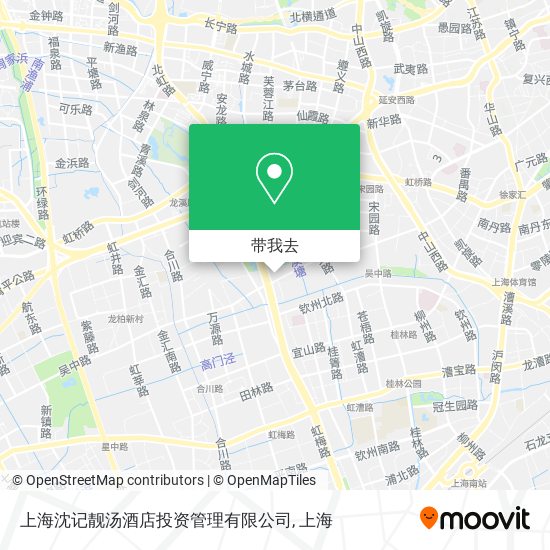 上海沈记靓汤酒店投资管理有限公司地图