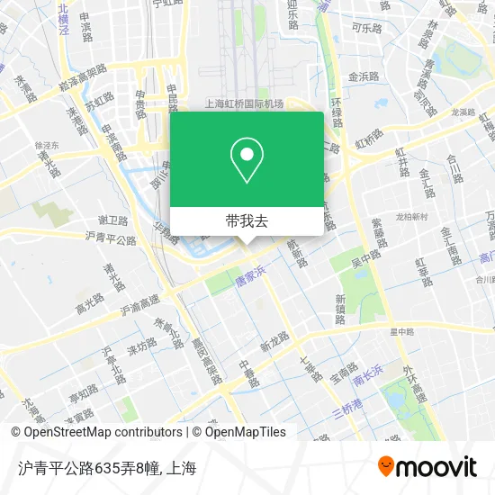 沪青平公路635弄8幢地图