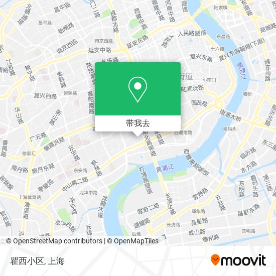 瞿西小区地图