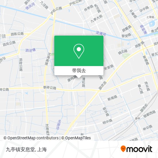 九亭镇安息堂地图