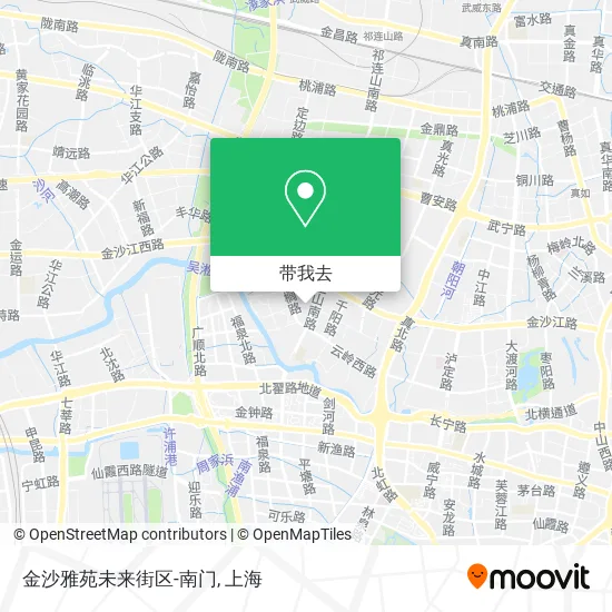 金沙雅苑未来街区-南门地图