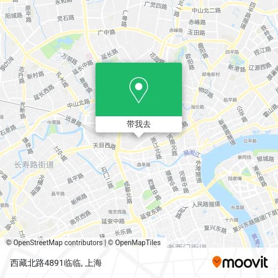 西藏北路4891临临地图