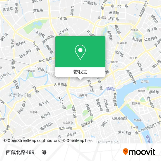 西藏北路489地图
