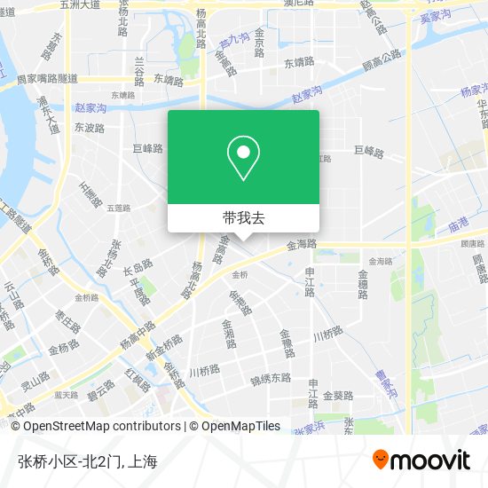张桥小区-北2门地图