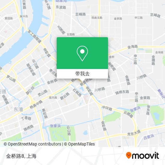 金桥路8地图