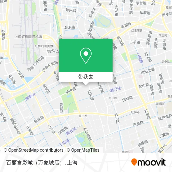 百丽宫影城（万象城店）地图