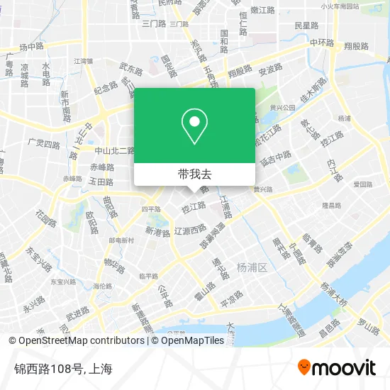 锦西路108号地图