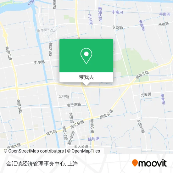 金汇镇经济管理事务中心地图