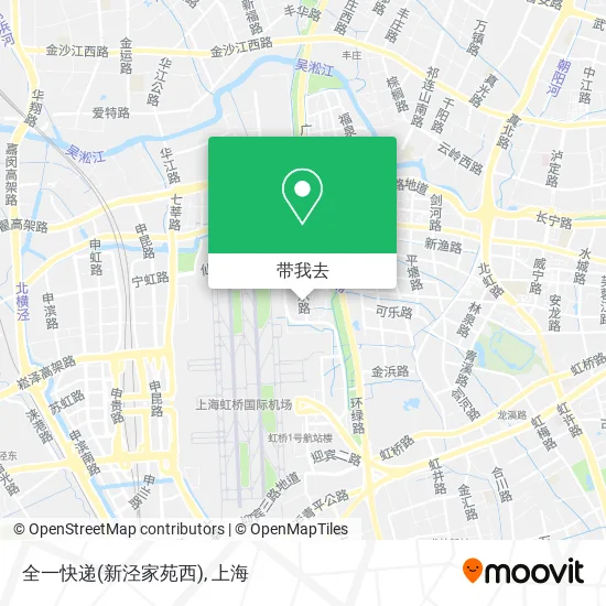 全一快递(新泾家苑西)地图