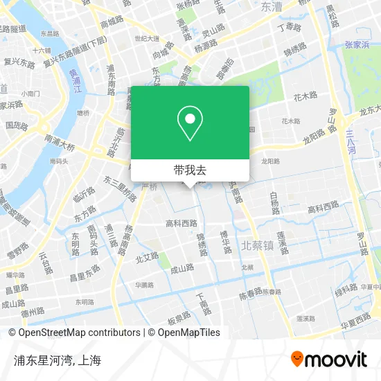 浦东星河湾地图