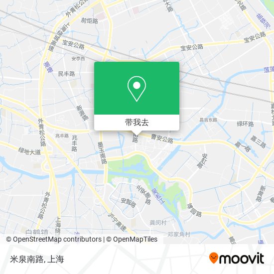 米泉南路地图