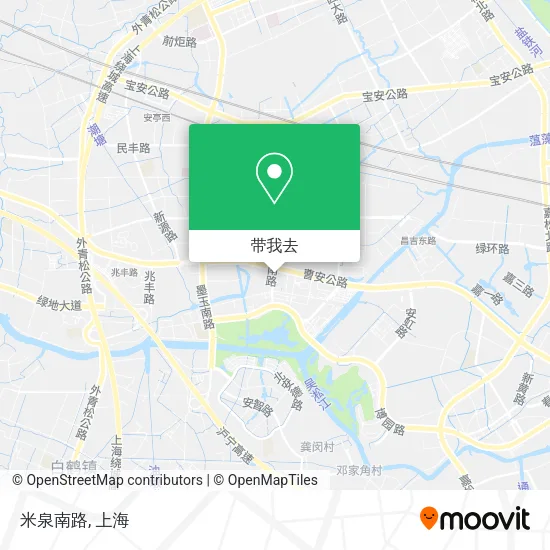 米泉南路地图