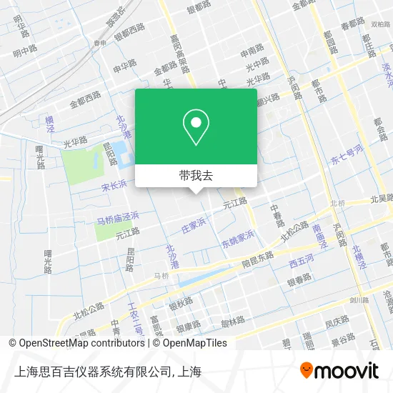 上海思百吉仪器系统有限公司地图