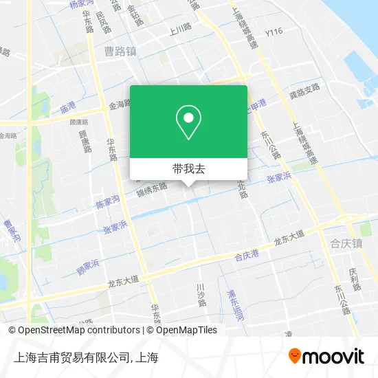 上海吉甫贸易有限公司地图