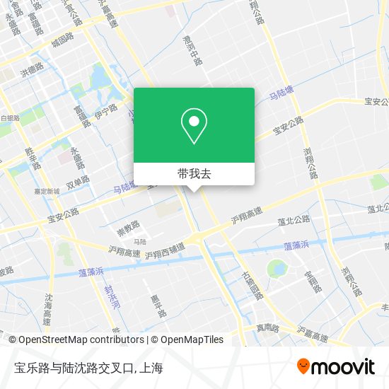 宝乐路与陆沈路交叉口地图