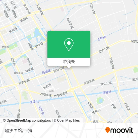 疆沪面馆地图