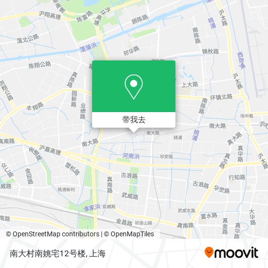 南大村南姚宅12号楼地图