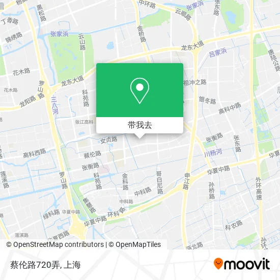 蔡伦路720弄地图