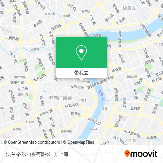 法兰格尔西服有限公司地图