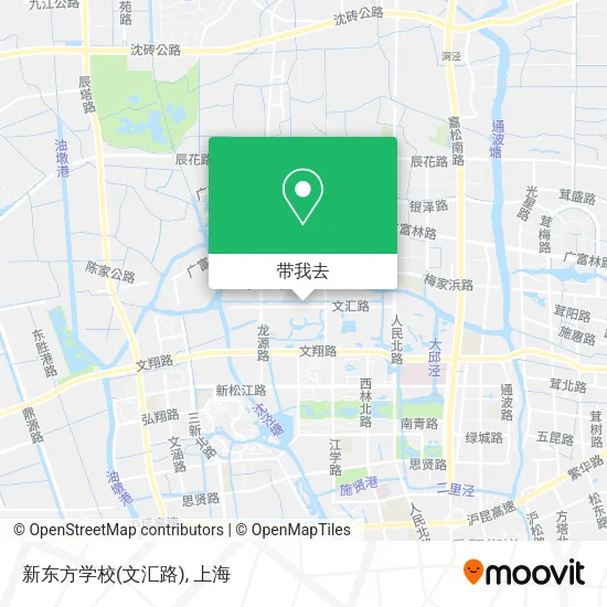 新东方学校(文汇路)地图