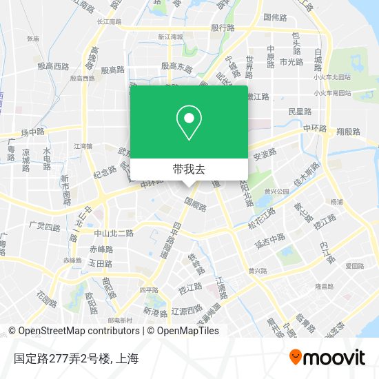 国定路277弄2号楼地图